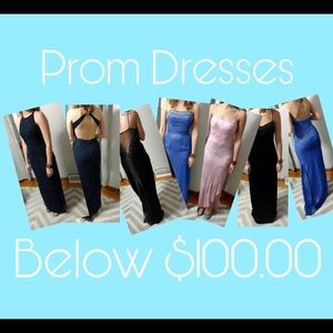 Prom dresses under $100!!